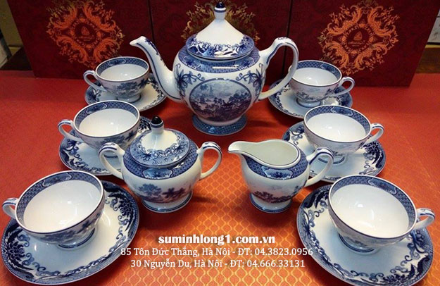 Bộ trà 1,3L HỒN VIỆT Sứ Minh Long